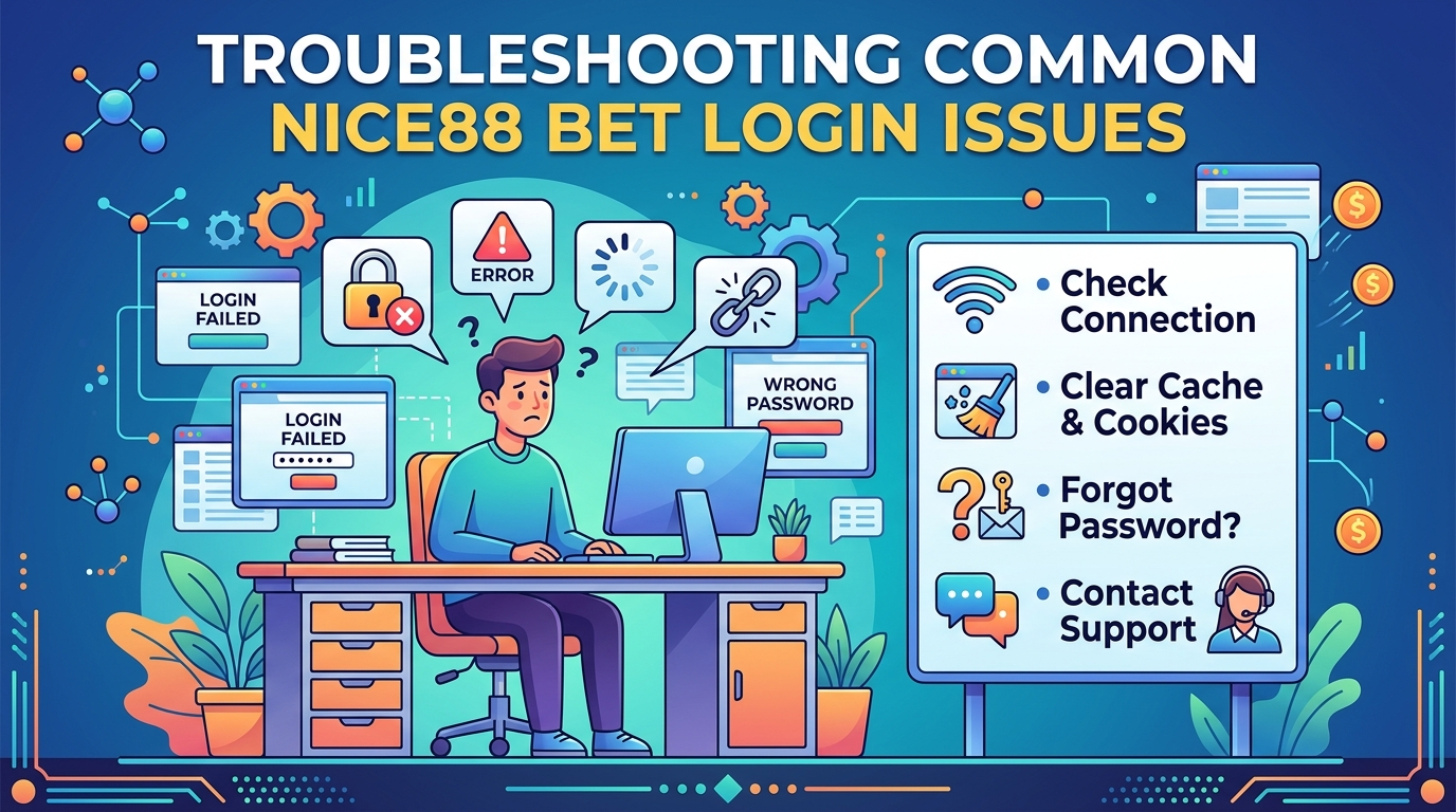Troubleshooting Common Nice88 Bet Login Issues