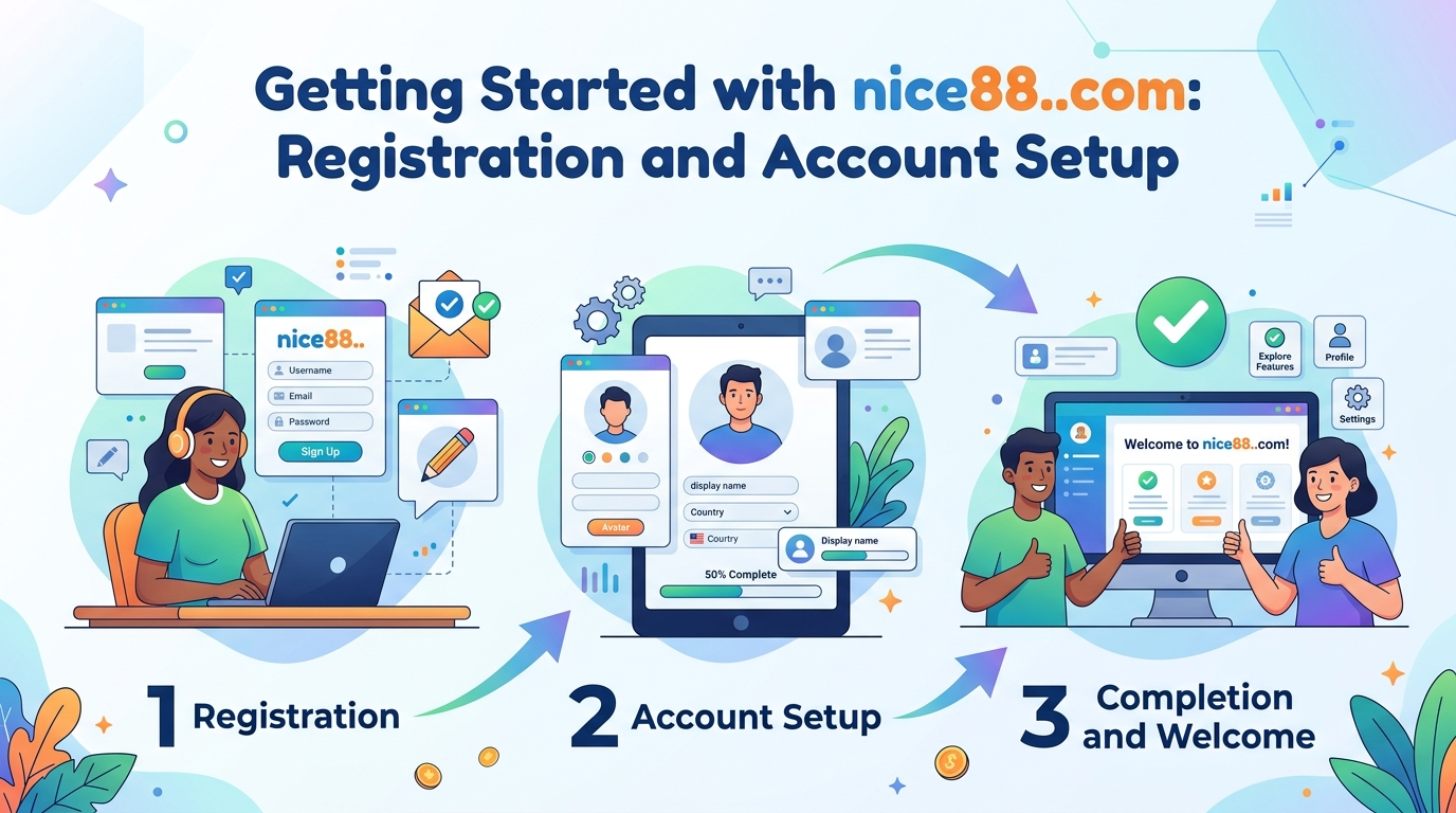 Getting Started with nice88..com: Registration and Account Setup